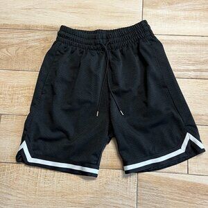 Mens LCKR Black Athletic Shorts - S